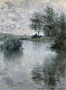 Seinen ved Vetheuil av Claude Monet