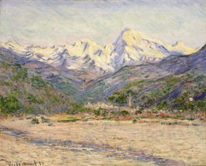 Nerviadalen av Claude Monet