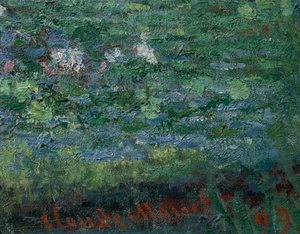 The Waterlily Pond: Green Harmony av Claude Monet