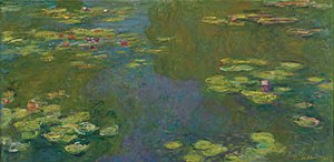 Vannliljedammen; Vannliljedammen, 1919 av Claude Monet
