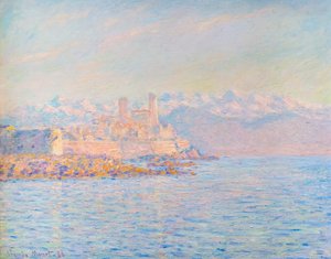 Det gamle fortet i Antibes av Claude Monet