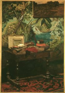 Et verkstedhjørne av Claude Monet