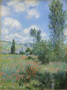 Utsikt over Vetheuil av Claude Monet