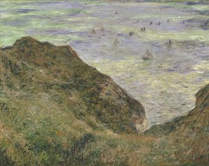 Utsikt over havet, 1882 av Claude Monet