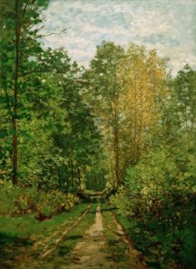 Skogssti av Claude Monet