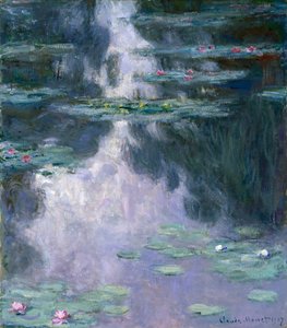 Vannliljer (Nympheas) 1907 (olje på lerret) av Claude Monet