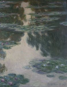 Vannliljer, 1907 av Claude Monet