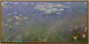 Vannliljer Agapanthus, ca. 1915-26. av Claude Monet