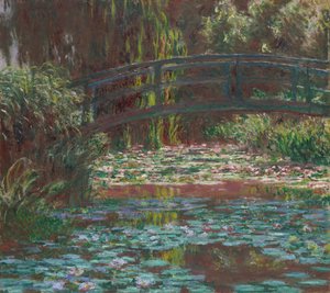 Water Lily Pond, 1900. av Claude Monet