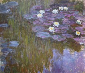 Vannliljer av Claude Monet
