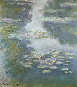 Vannliljer, Nympheas, 1908 av Claude Monet