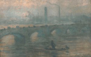 Waterloo Bridge, tåkete morgen av Claude Monet