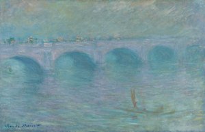 Waterloo Bridge in the Fog, 1903 av Claude Monet