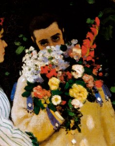 Kvinner i hagen, detalj av Claude Monet