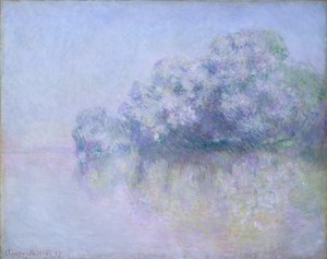 Ile aux Orties nær Vernon, 1897 av Claude Monet