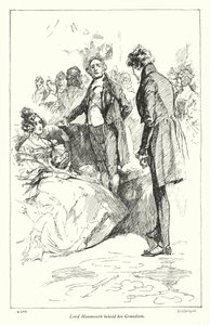 Illustrasjon for Disraelis Coningsby (litho) av Claude Shepperson