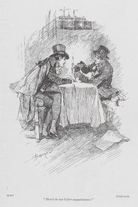 Illustrasjon til Lavengro av George Borrow (lito)
