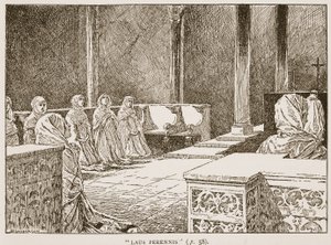 Laus Perennis, illustrasjon fra 