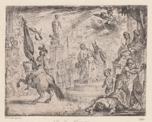 Martyrium av Saint Catherine av Claude Vignon