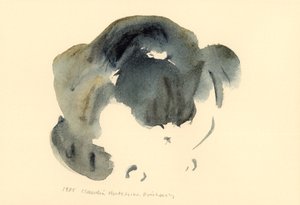 Cat, 1985 (akvarell)