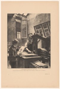 Trykker Liénard og hans sønn L