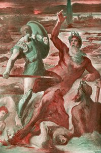 Illustrasjon for Iliaden av Homer av Clement Goutier