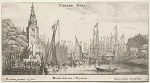 Ulike skip og utsikt over Amsterdam (Verscheÿde Ships og Gesichten van Amstelredam), del II