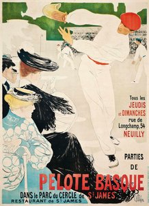 Baskisk pelota, ca. 1903.