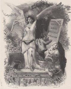 Samtidskunstnere, ca. 1847.