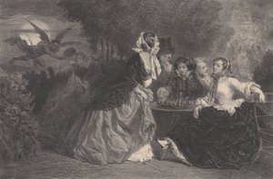 Djevelens døtre Skapningen, ca. 1848-62. av Célestin Nanteuil