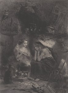 The Potion, 1860. av Célestin Nanteuil