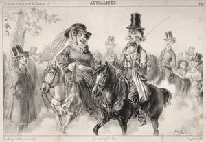 Nyheter: Fortell meg, Madame Miroton, det ser ut til at det er vi som satte tonen..., 1841.