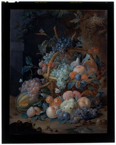 Blomsterstilleben (olje på lerret) av Coenraet Roepel