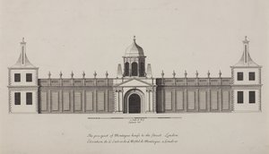 British Museum, Holborn, ca. 1750
