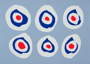 Revolver, 1998 (akryl på lerret)