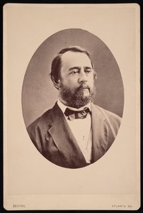 Portrett av Lucius Jeremiah Gartrell 1821-1891, før 1881. av Columbus Washington Motes