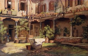 Gårdsplassen til San Geronimo, Venezia