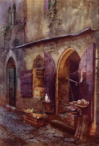Middelalderbutikk i Via Mattonata, Terracina