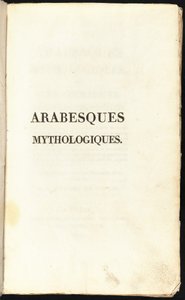 Mytologiske arabesker av Comtesse Stéphanie Félicité de Genlis