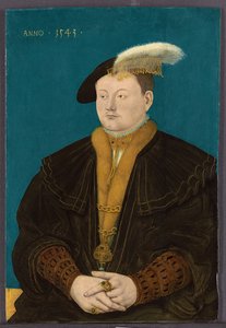 Portrett av Friedrich Magnus I von Solms-Laubach, 1543