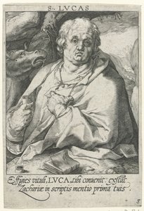 Evangelist Luke De fire evangelistene (serietittel) av Conrad Goltz (possibly)