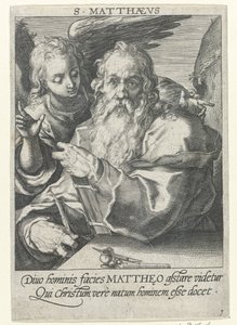 Evangelist Matteus De fire evangelistene (serietittel) av Conrad Goltz (possibly)