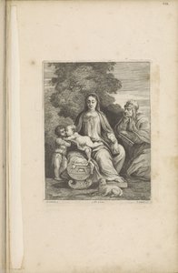 Maria med Kristusbarnet, den unge døperen Johannes og den hellige Elizabeth av Conrad Lauwers
