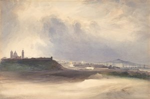 Tilnærming til Montevideo, Uruguay, 1832.