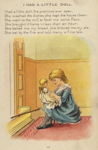 Barnerim: I Had A Little Doll (chromolitho)