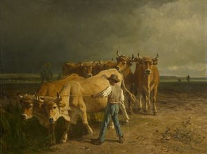 Oksepløying, 1860