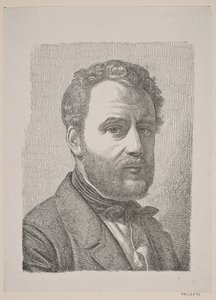 Portrett av Wilhelm Marstrand av Constantin Hansen