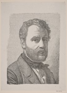 Portrett av Wilhelm Marstrand av Constantin Hansen