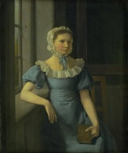 Kunstnerens eldste søster av Constantin Hansen