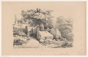 Landskap med inngangsport til hus The Landscape (serietittel)